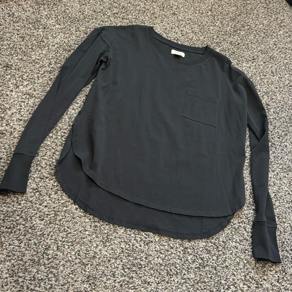 UpWest brand long sleeve pocket tee